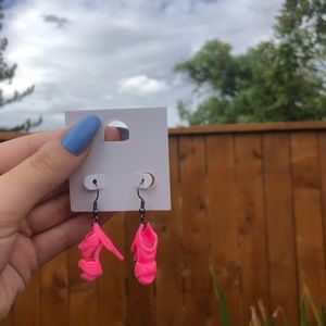 Pink Barbie Heels Earrings